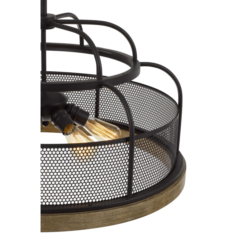 大人気アイテム Oak Light / Iron FX-3706-6 Lighting Cal Akaki 24 Light 6 靴