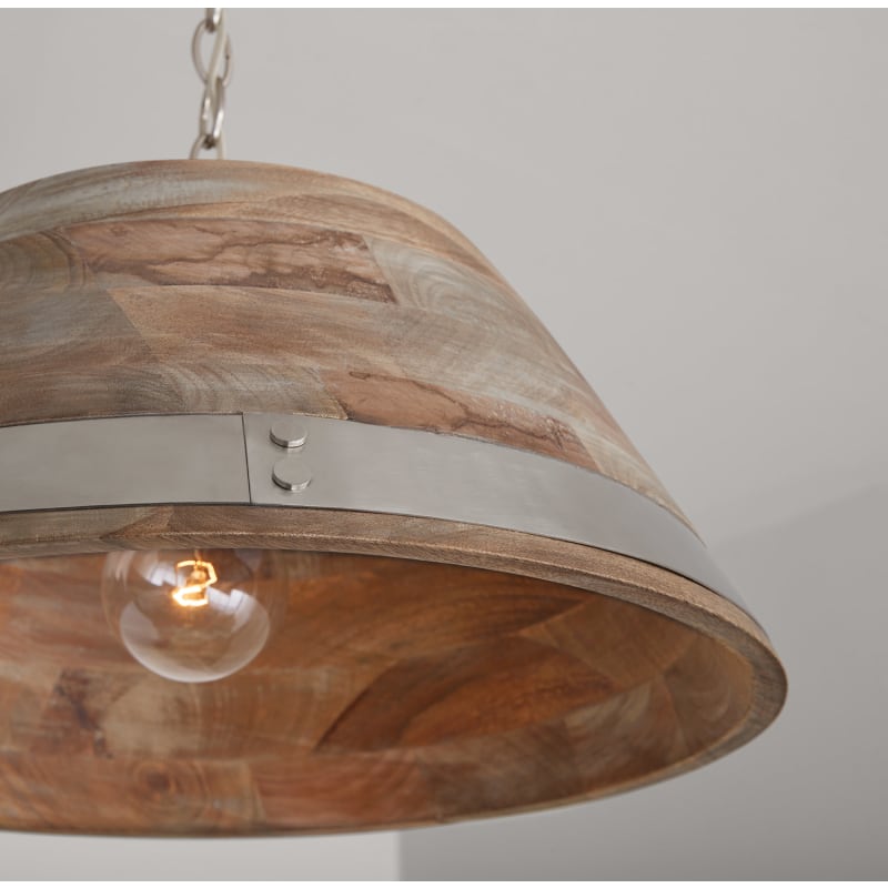 Capital Lighting 340813GN Grey Wash / Matte Nickel Hugo 20