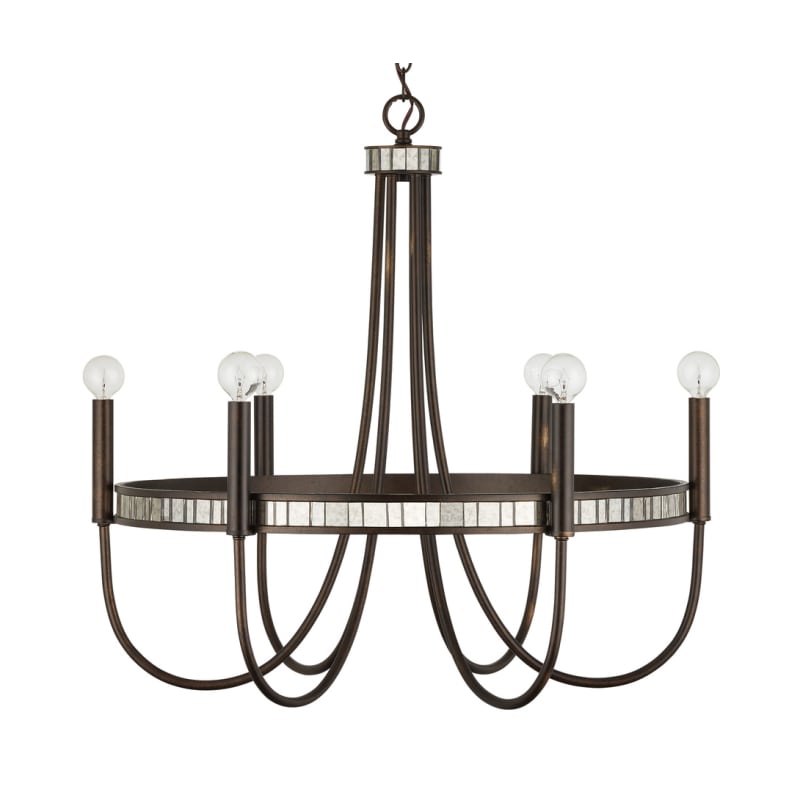 新規購入 Bronze Buffed 437461FZ Lighting Capital Chaucer 28 Light 6 ブラインド