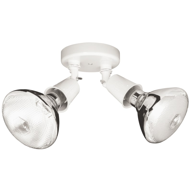 Capital Lighting 9502WH White Outdoor 2 Light 6 Wide Outdoor Flood Light LightingDirect
