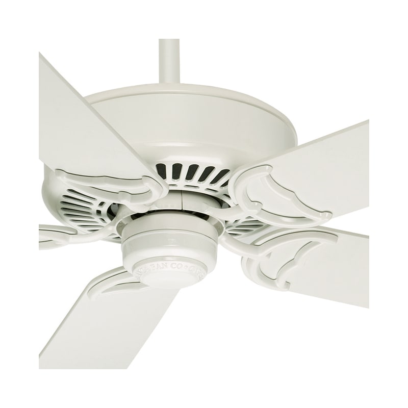 Casablanca 59510 Snow White Panama 54, How To Balance A Casablanca Ceiling Fan With Lighter