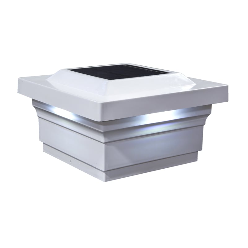 8x8 post cap hot sale light