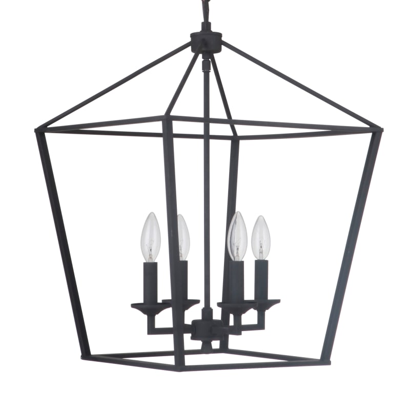 Craftmade 52935-FB Flat Black Flynt 4 Light 16