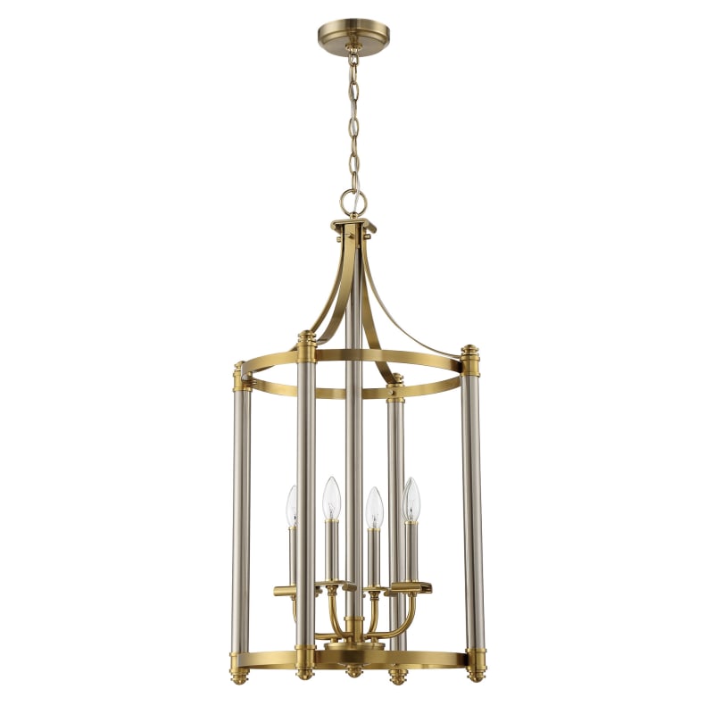 最適な価格 Brass Satin / Black Flat 54834-FBSB Craftmade Stanza Light 4 クレンジング・メイク落とし