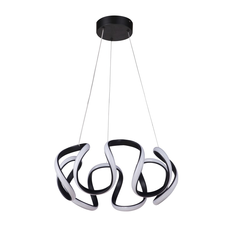Craftmade 55790-FB-LED Flat Black Pulse 18