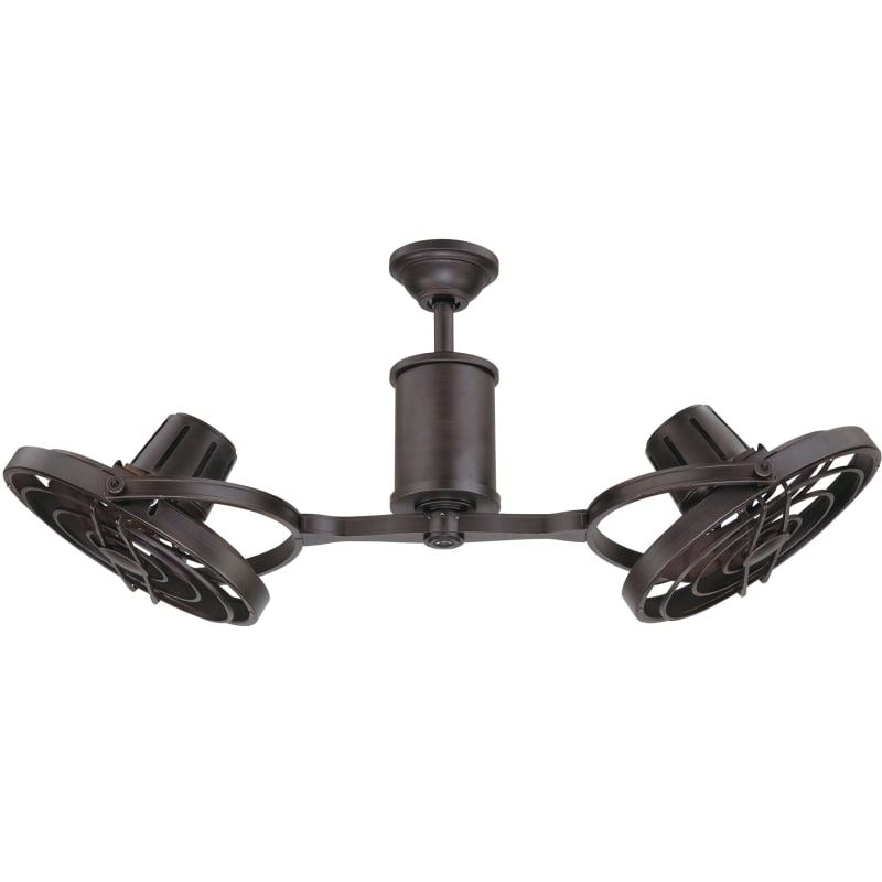 Craftmade Farii13abz3rw Aged Bronze Faraday Ii 13 Dual Head
