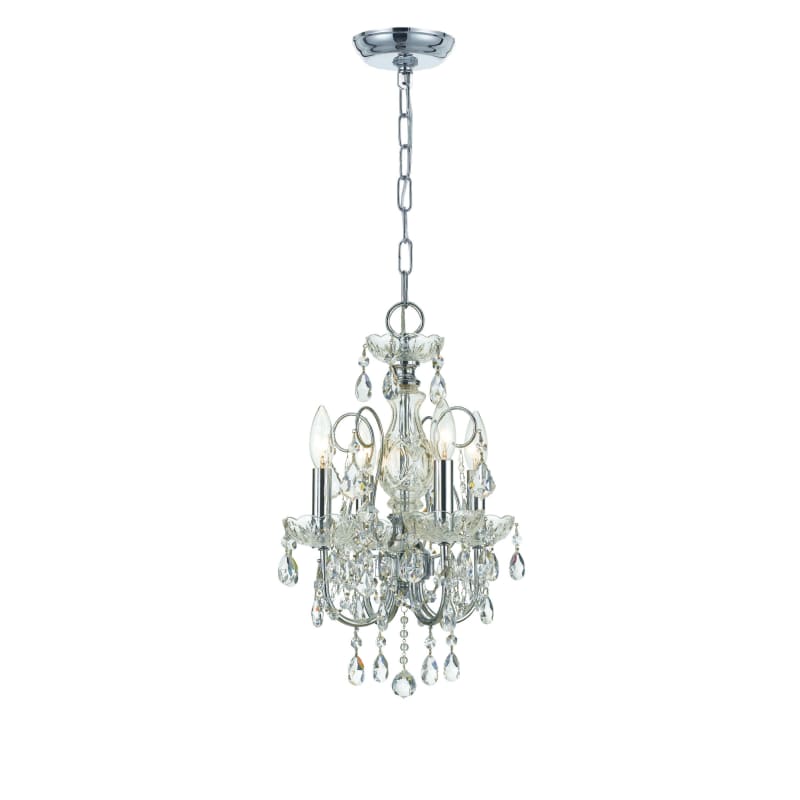 【即納】 Crystorama Chrome Polished 3224-CH-CL-I Group Lighting ワイン