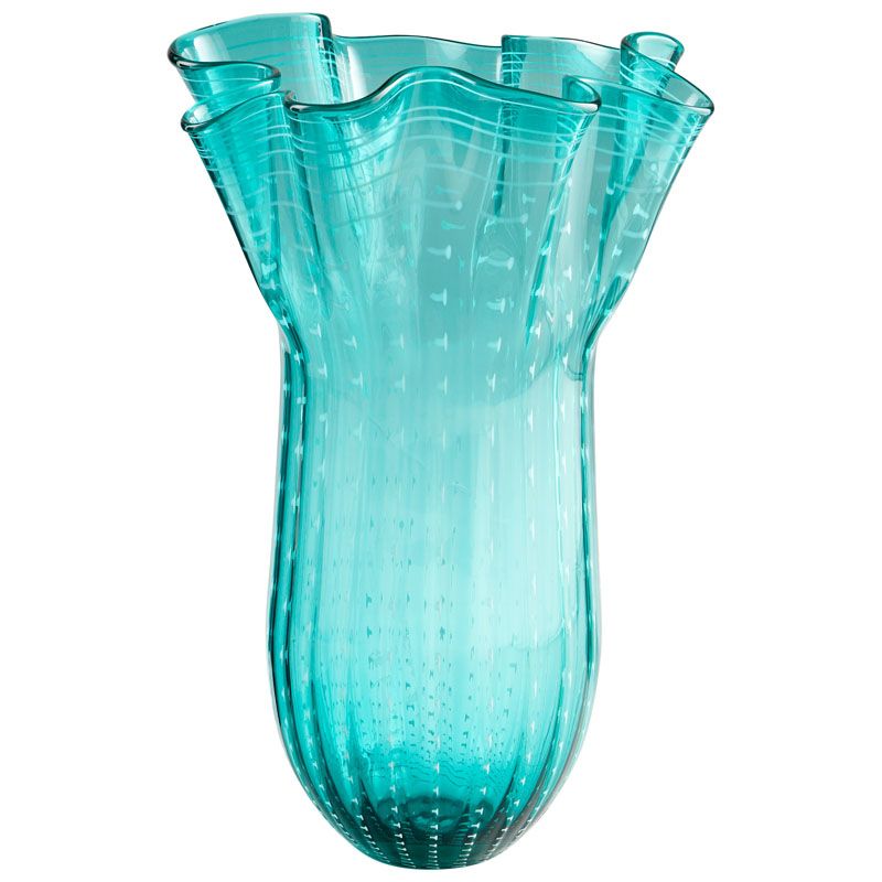 Small Cyan Design 08800 Undersea Serene Vase Small Cyan Design 08800 Undersea Serene Vase