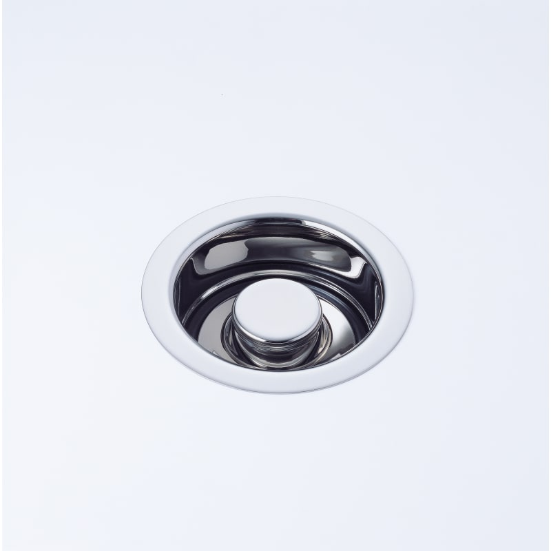 Kitchen Sink Flange and Strainer in Black Stainless 72010-KS