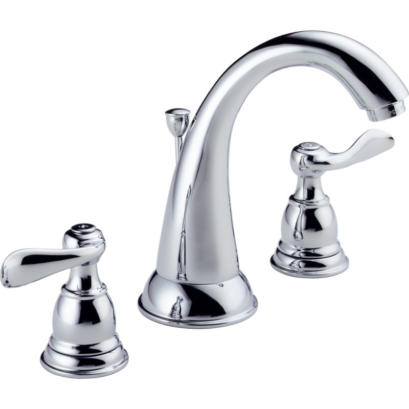 Delta B3596lf Ob Oil Rubbed Bronze Windemere Widespread Bathroom Delta B3596lf Ob Oil Rubbed Bronze Windemere Widespread Bathroom Faucet With Pop Up Drain Embly Includes Lifetime Warranty