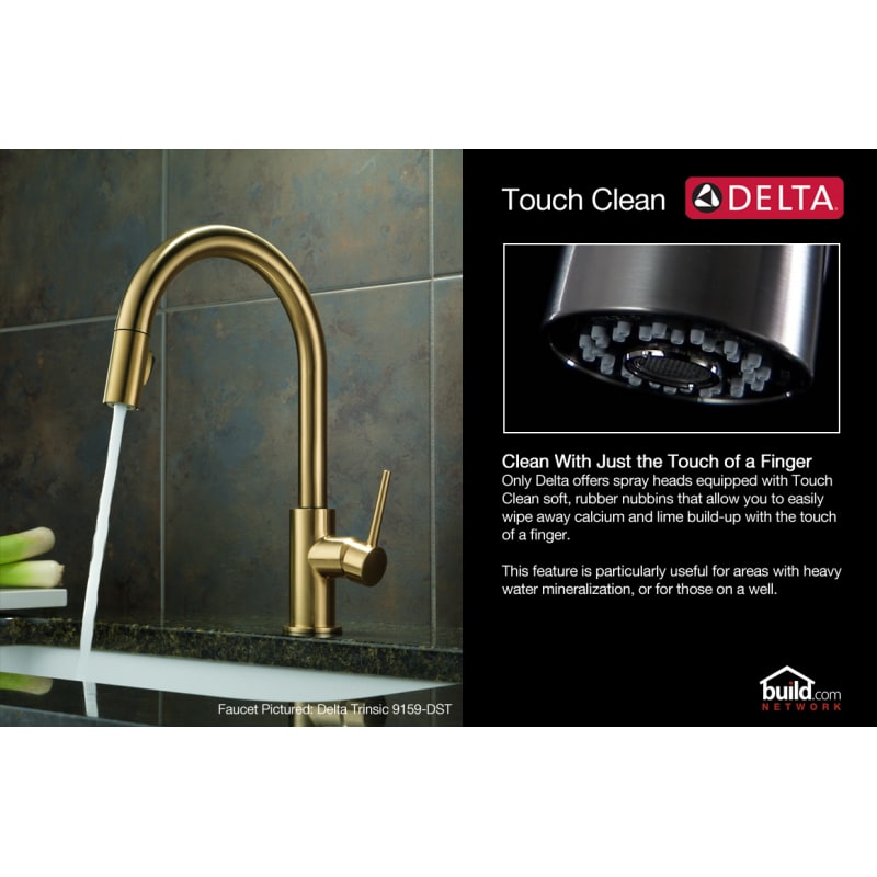 Delta 16971 Sssd Dst Stainless Steel Velino Pullout Spray Kitchen Faucet With Magnatite Docking Diamond Seal And Touch Clean Technologies Includes Soap Dispenser Faucet Com