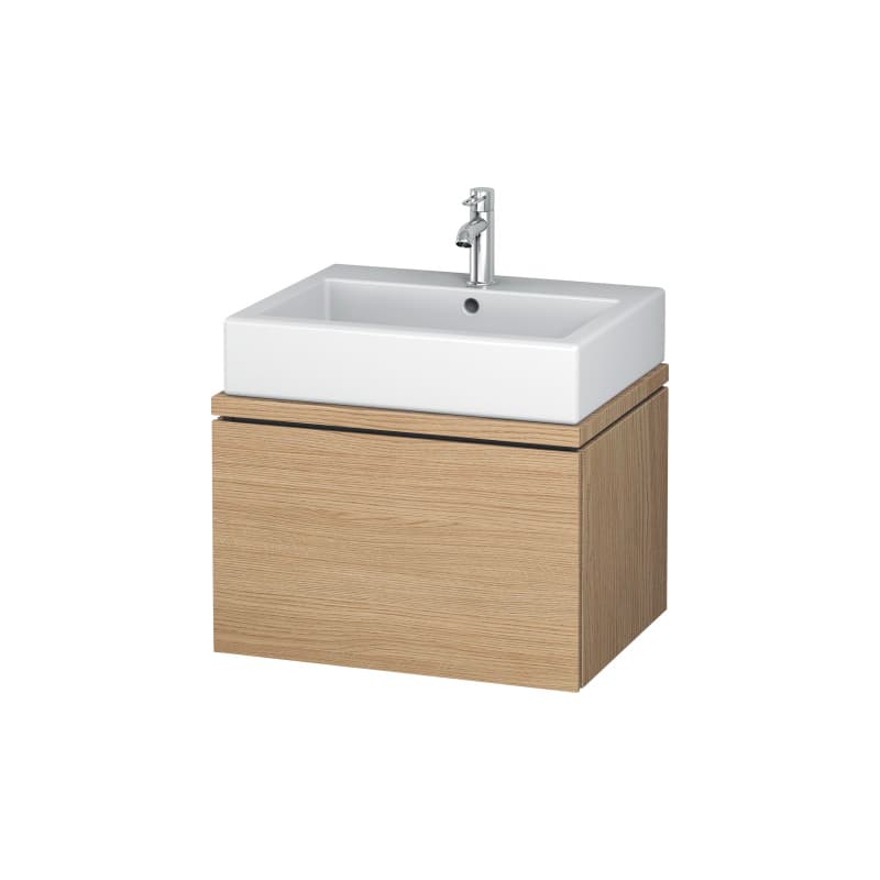 Duravit Lc681105252 European Oak L Cube 24 Wall Mounted
