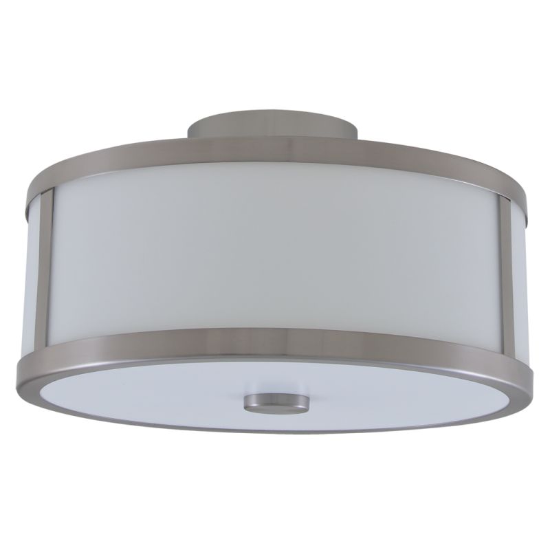 Dvi Lighting Dvp1112ch Op Chrome Opal Uptown 3 Light Semi Flush Dvi Lighting Dvp1112ch Op Chrome Opal Uptown 3 Light Semi Flush Ceiling Fixture Lightingdirect