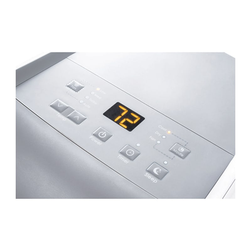 Small Room 120V Portable Air Conditioner with 11000 BTU Heater and  Programmable Timer