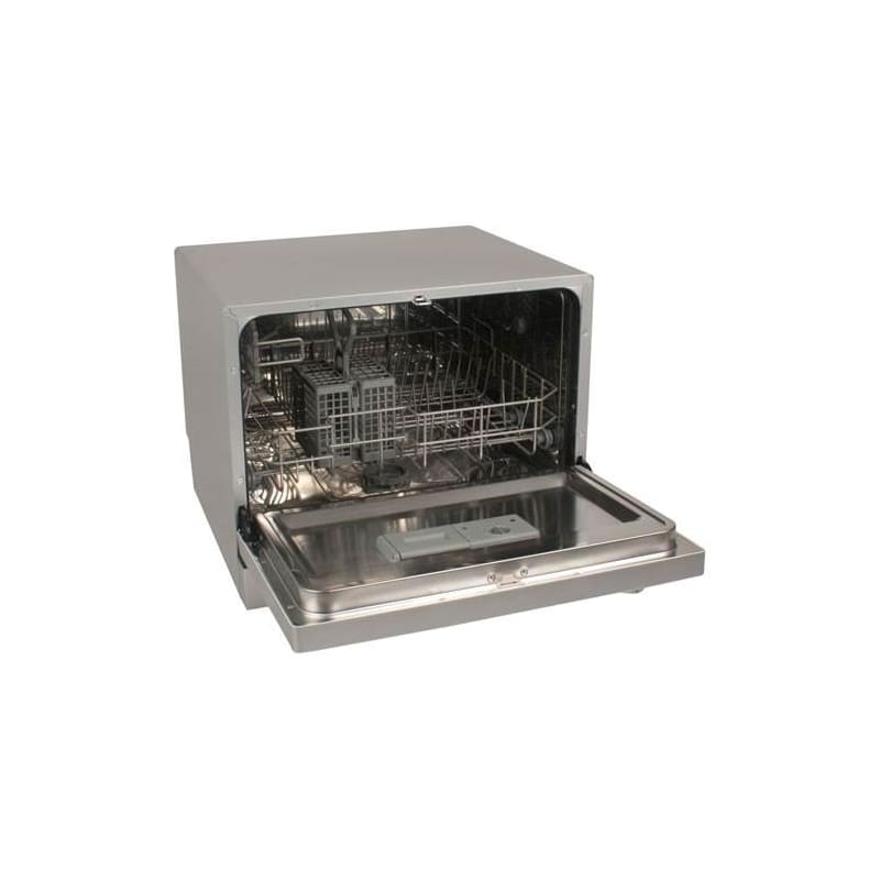 Edgestar 6 Place Setting Countertop Dishwasher Silver Dwp61es
