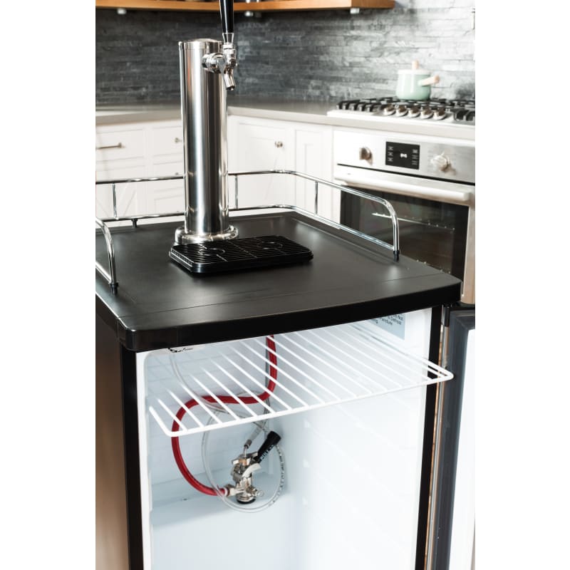 Edgestar 20 inch wide kegerator and keg sales beer cooler for full size kegs kc2000ss