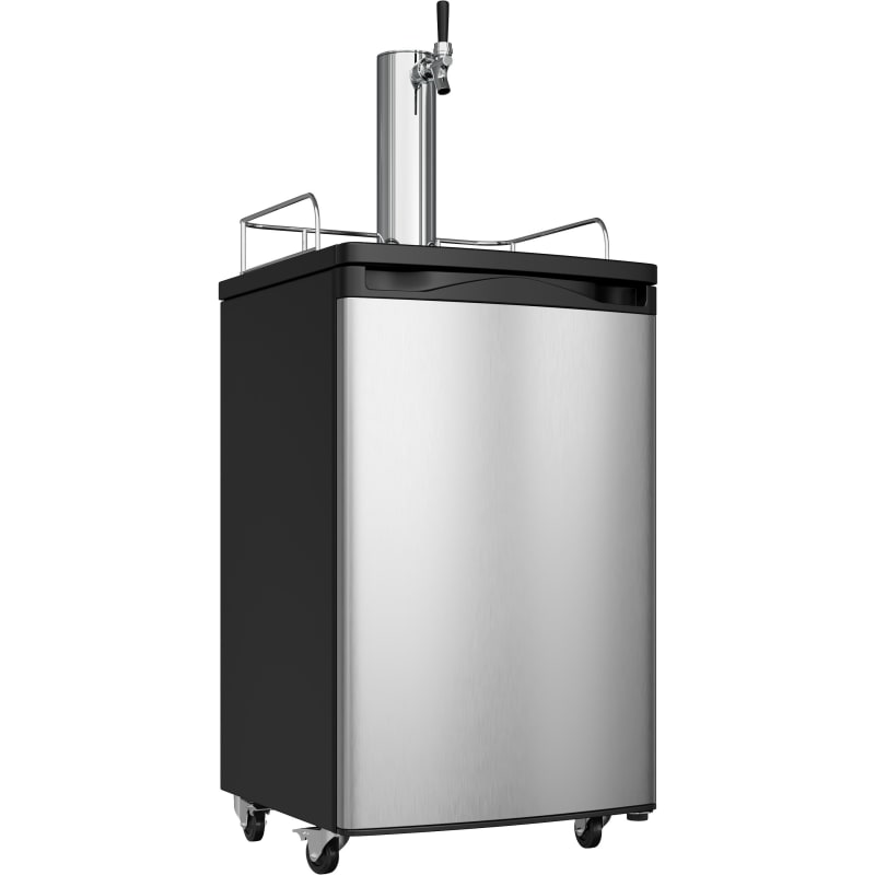 Edgestar 20 inch wide kegerator and keg store beer cooler for full size kegs kc2000ss