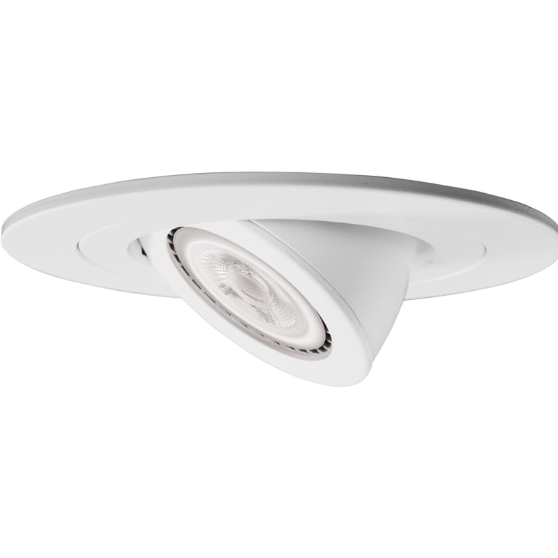 Elco EL1497W White 4" Bi Pin Adjustable Pull Down Tim