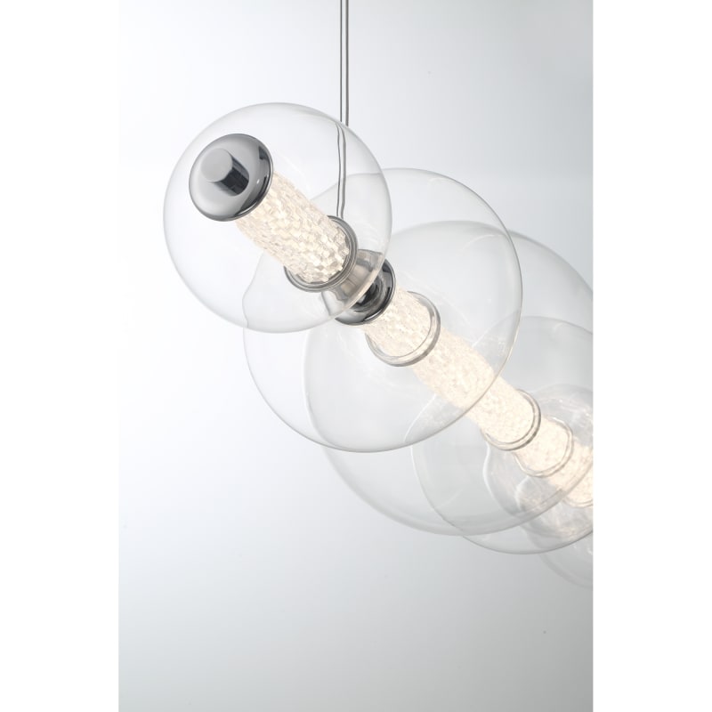 Eurofase Lighting 46772-022 Chrome / Smoke Atomo 56