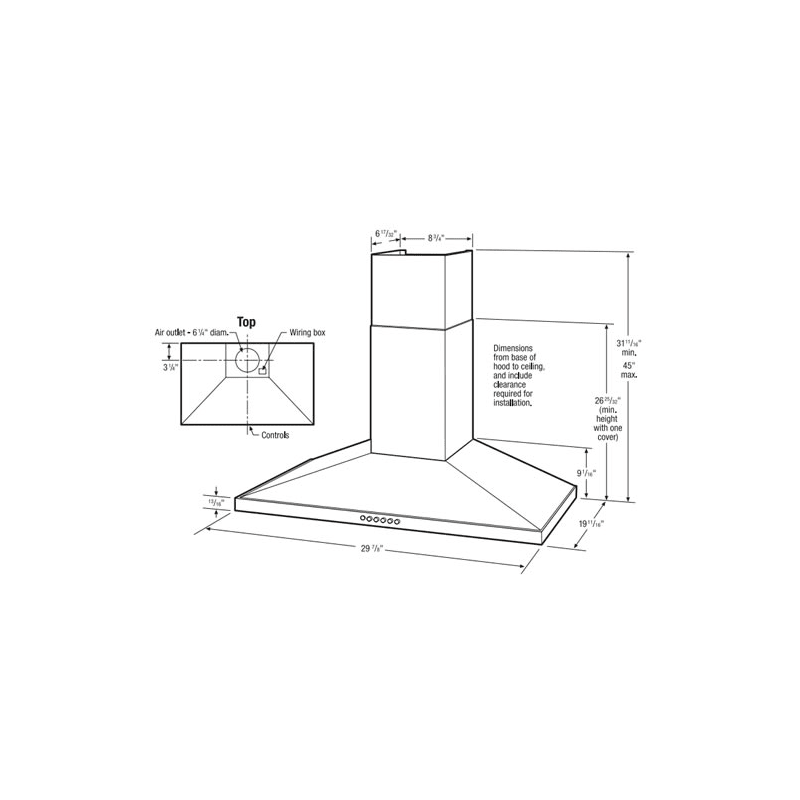 Frigidaire Fhwc3055l