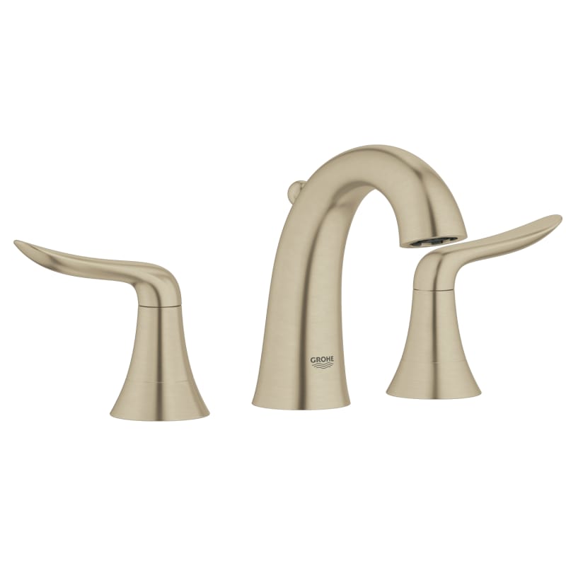 Grohe 20425en1 Brushed Nickel Agira Widespread Bathroom Faucet With Silkmove And Quickfix Technology Faucetdirect Com - How Do You Replace A Grohe Bathroom Faucet Cartridge