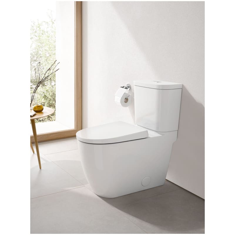 Grohe 39678000 Alpine White Essence 1 / 1.28 GPF Dual Flush Toilet 