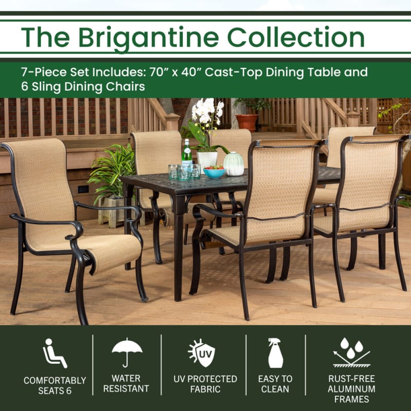 Hanover brigantine online dining set