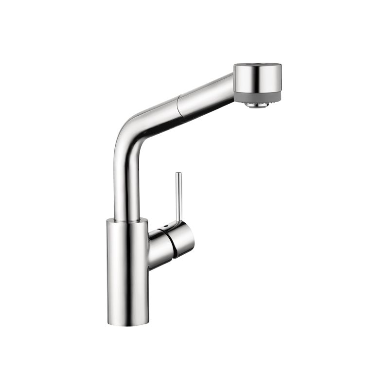 Hansgrohe 04247000 Chrome Talis S Pull Down Kitchen Faucet With High Hansgrohe 04247000 Chrome Talis S Pull Down Kitchen Faucet With High Arc Spout Locking Spray Diverter Includes Lifetime Warranty Com
