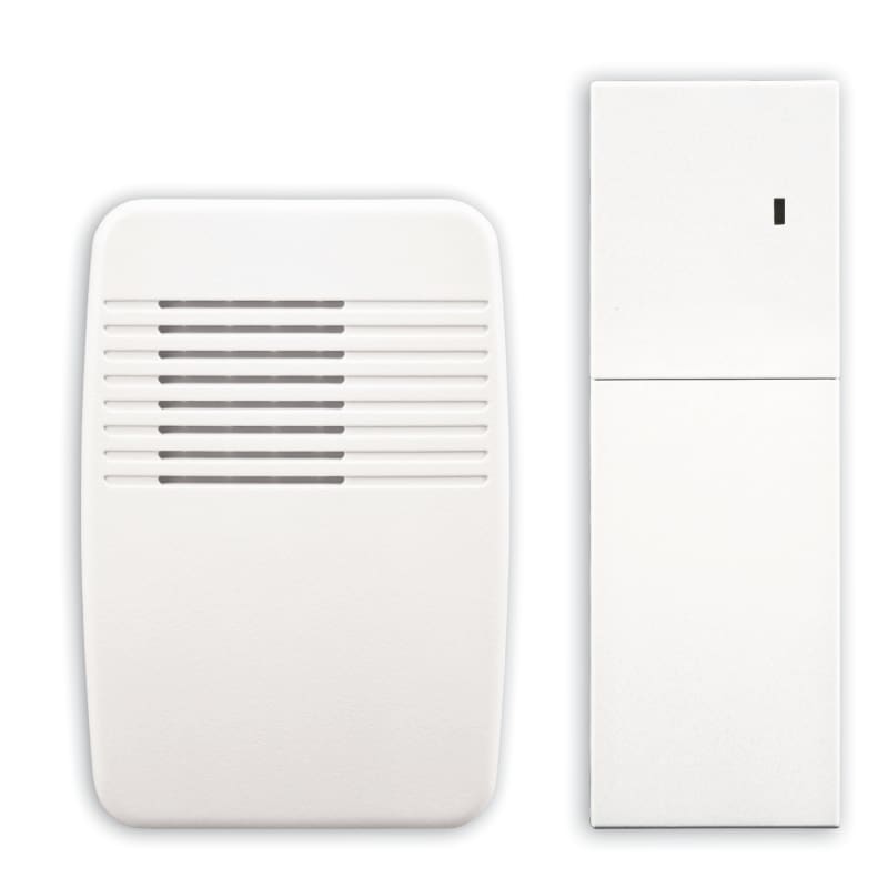 Heath Zenith White Plastic Wireless Door Chime Extender Heath Zenith White Plastic Wireless Door Chime Extender
