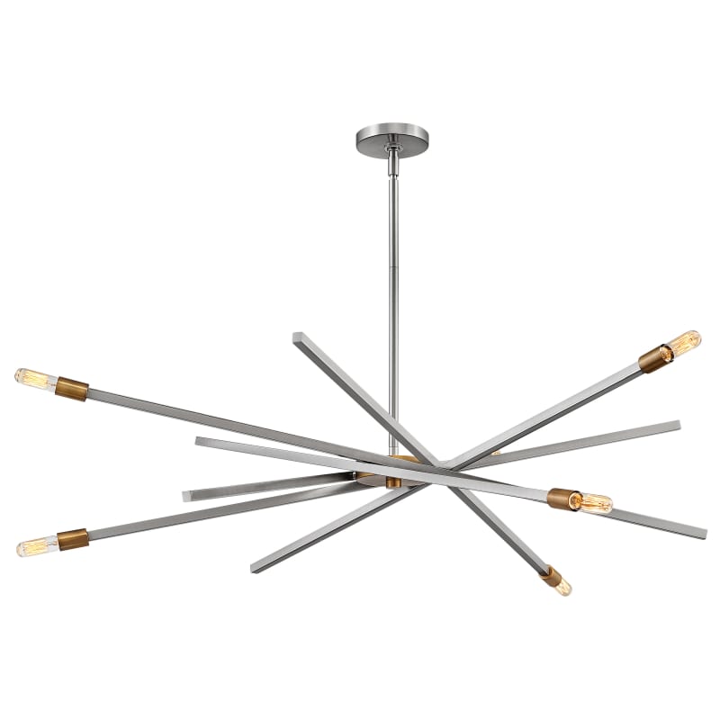 Brushed nickel sputnik light cheap