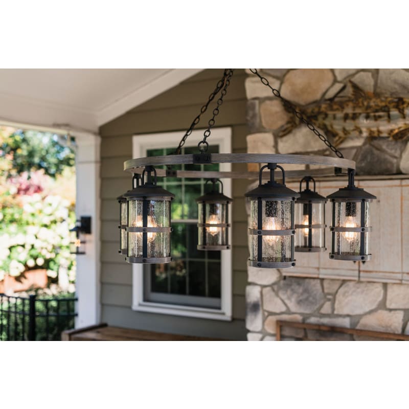 Hinkley Lighting 2689DZ Aged Zinc / Driftwood Grey Lakehouse