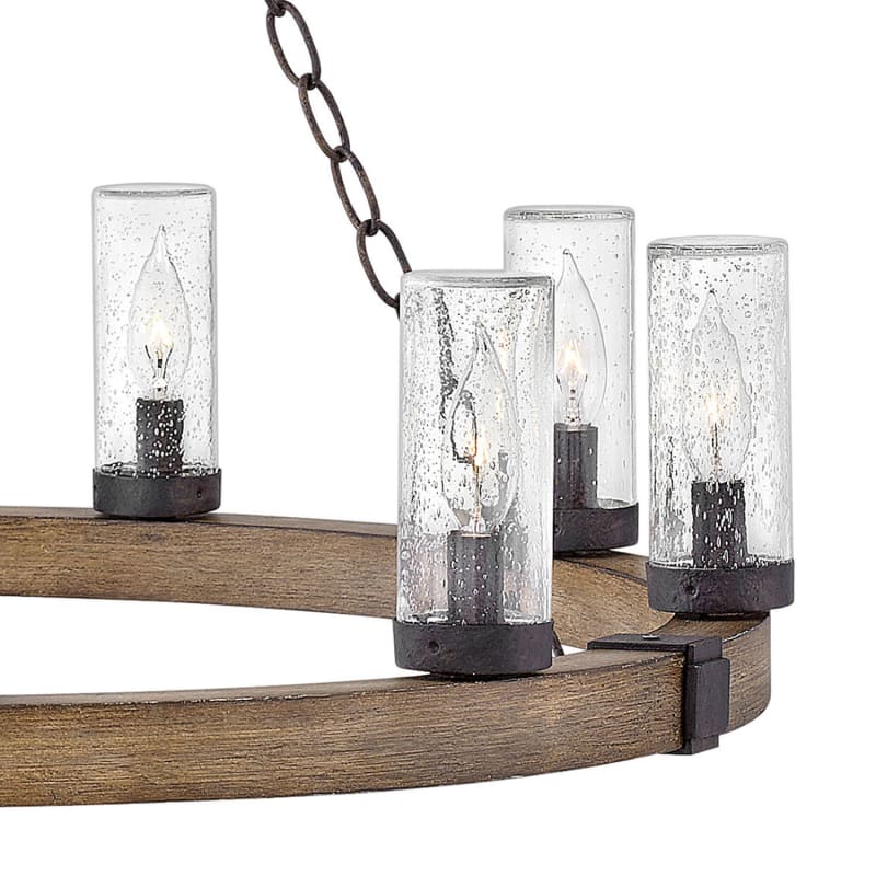Hinkley Lighting 29208DZ-LV Aged Zinc Sawyer 9 Light 30