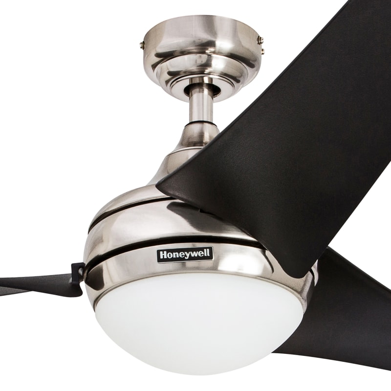 Blade Indoor Ceiling Fan With Light Kit, Honeywell Ceiling Fans 50195 Rio 52
