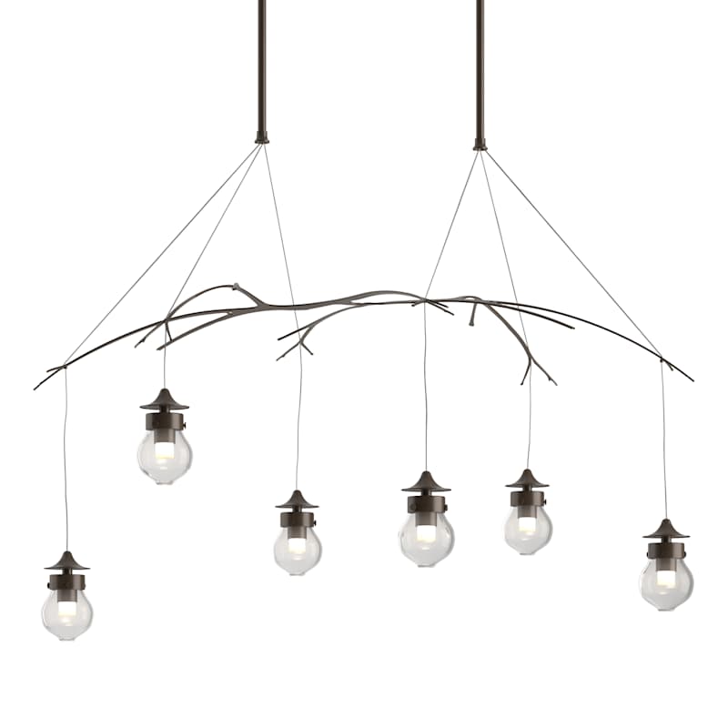 【最安値挑戦】 136560-1075 Forge Hubbardton Vintage 6 Kiwi Clear / Platinum その他