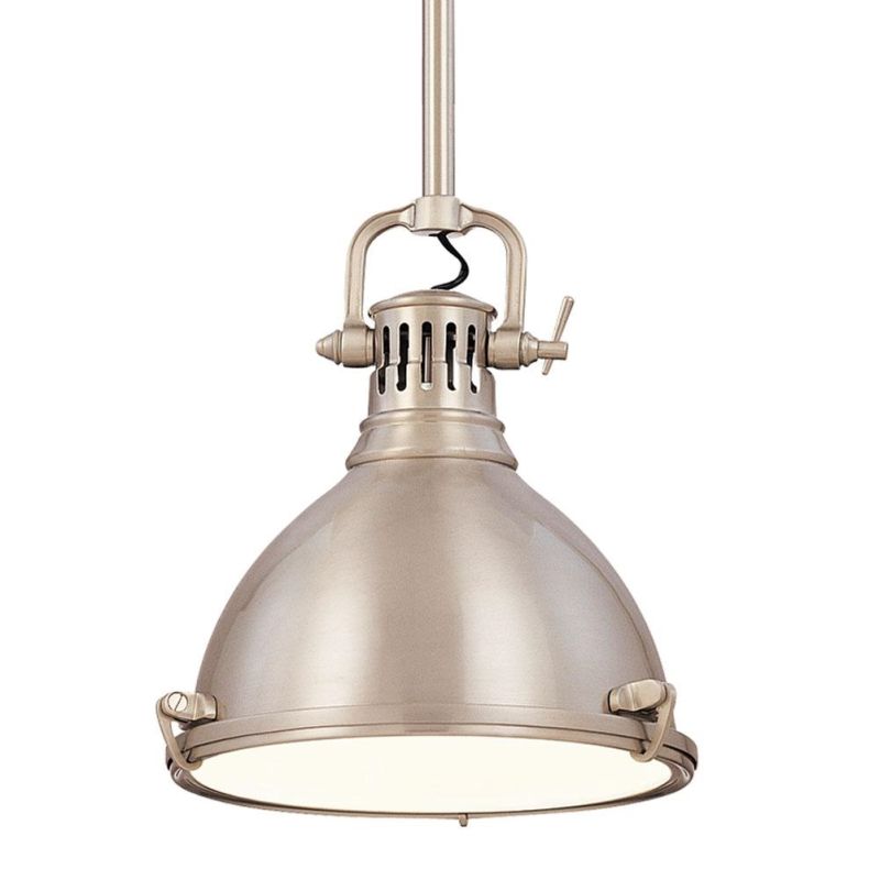 Hudson Valley Lighting 2212 Agb Aged Brass Pelham Single Light 14 Wide Pendant Lightingshowplace Com