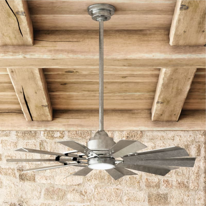 Hunter 50730 Galvanized Crescent Falls 44
