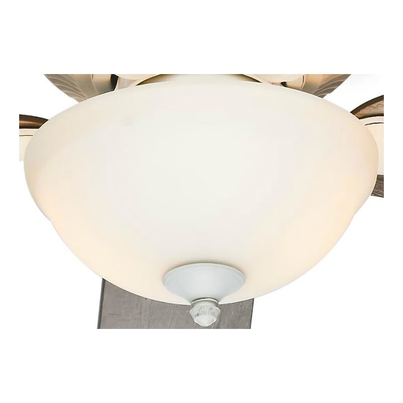 Hunter 54091 Cottage White 52 Indoor Outdoor Ceiling Fan 5 Reversible Blades Light Kit Included Lightingdirect Com Indoor Outdoor Ceiling Fan, Hunter Matheston Ceiling Fan