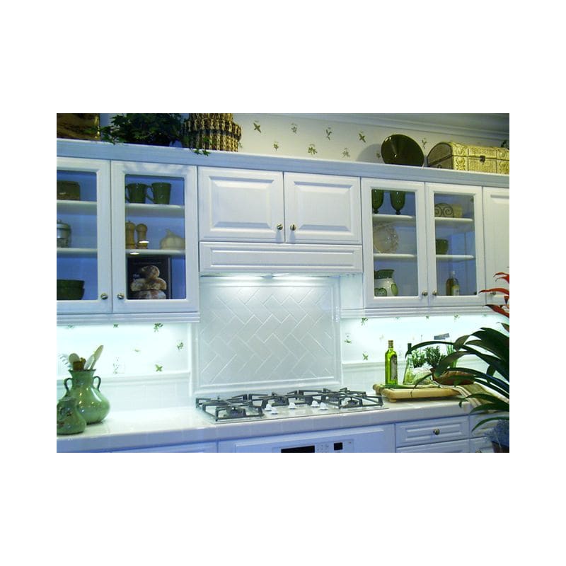 flush under cabinet range hood