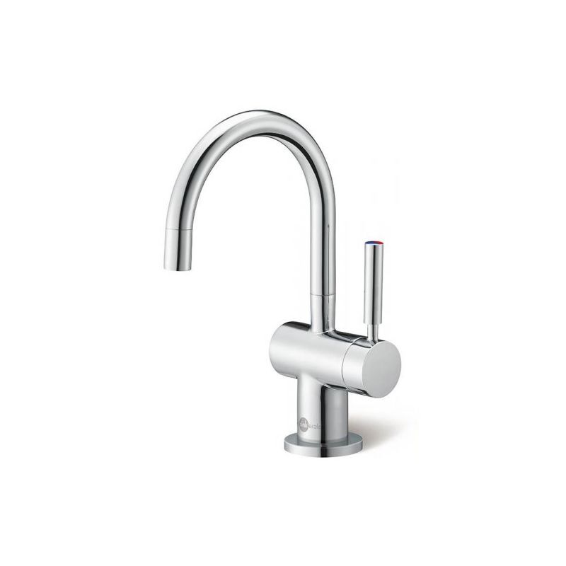 Insinkerator F Hc3300c Chrome Indulge Instant Hot Water Dispenser Single Handle Hot And Cold With 5 Year In Home Warranty Less Tank Faucet Com