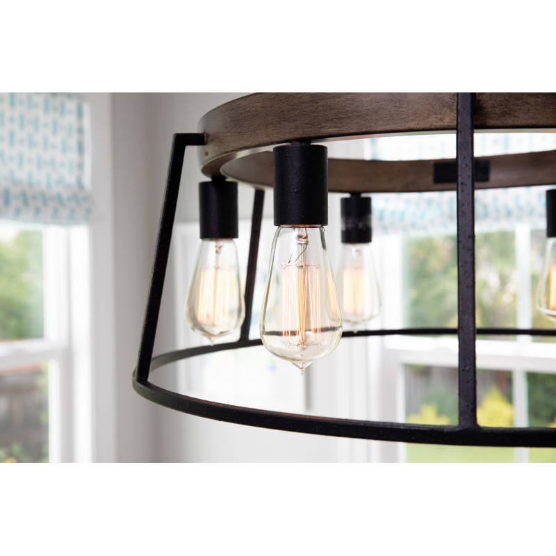 James Allan MVCH2639GRA Grey Ash Logan 6 Light 25