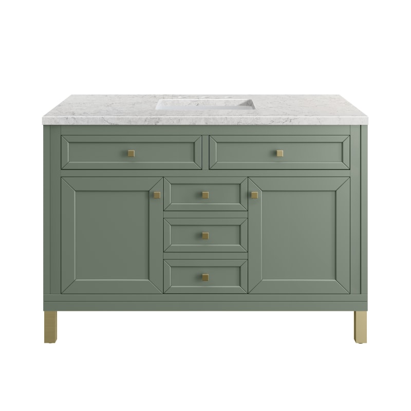 James Martin Vanities 305-V48-SC-3EJP Smokey Celadon Chicago