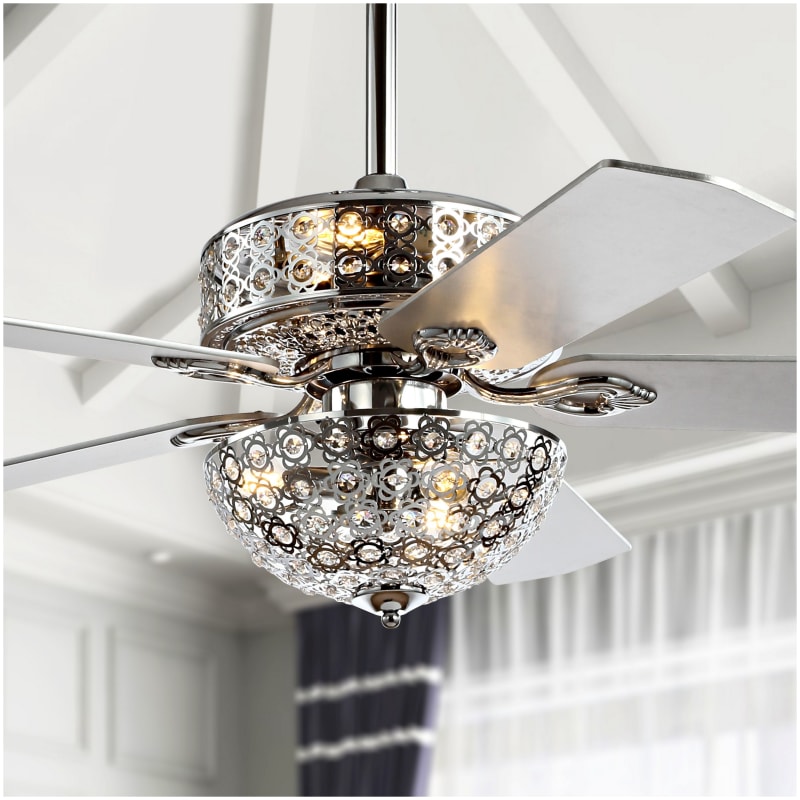 JONATHAN Y Lighting JYL9602A Chrome Zara 52