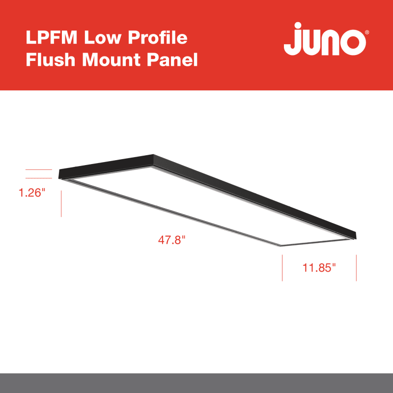 Juno Lighting LPFM 1X4 40L SWW7 120 TD DCMK WBT Black LPFM