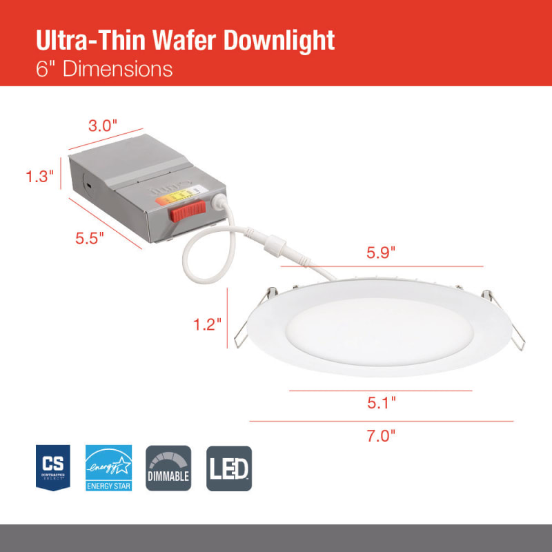 Juno wafer new arrivals downlight 4 inch