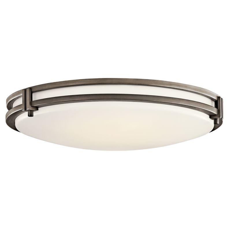 Kichler 10828ni Brushed Nickel Hastings 3 Light Flush Mount Indoor Kichler 10828ni Brushed Nickel Hastings 3 Light Flush Mount Indoor Ceiling Fixture Lightingshowplace Com