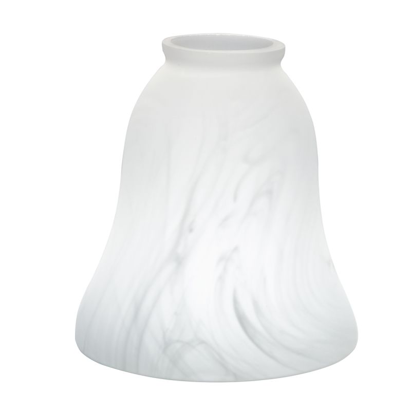 Kichler 340121 Universal Glass 2 25, Alabaster Glass Bell Lamp Shade