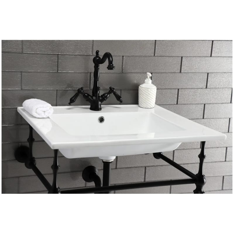 Kingston Brass LBT252271 White Continental 25