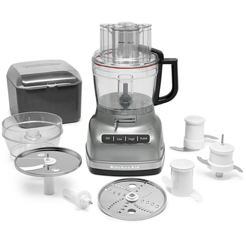 KitchenAid 9Cup Exact Slice Food Processor w/ French Fry & Dough