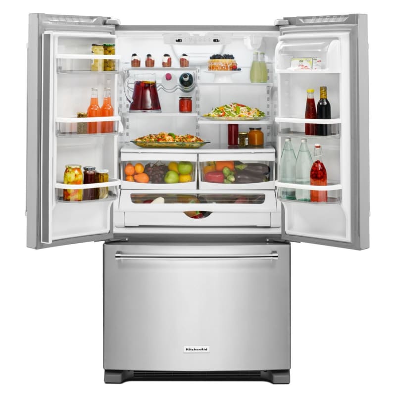 Kitchenaid clearance refrigerator wattage
