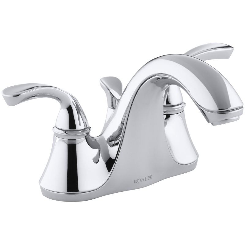 Kohler K 10270 4 Cp Polished Chrome Forte Centerset Bathroom
